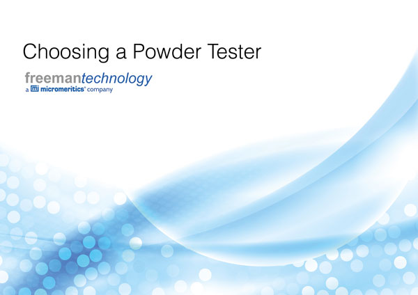 Choosing a Powder Tester